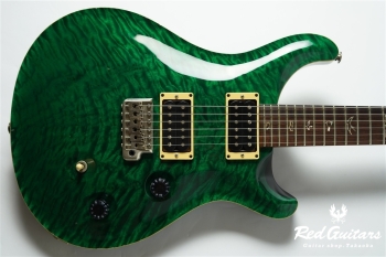 Custom24 10top Quilt Roseneck - Emerald Green